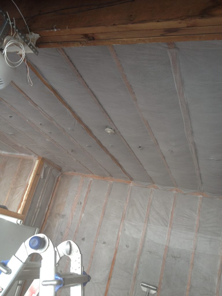 bare stud insulation