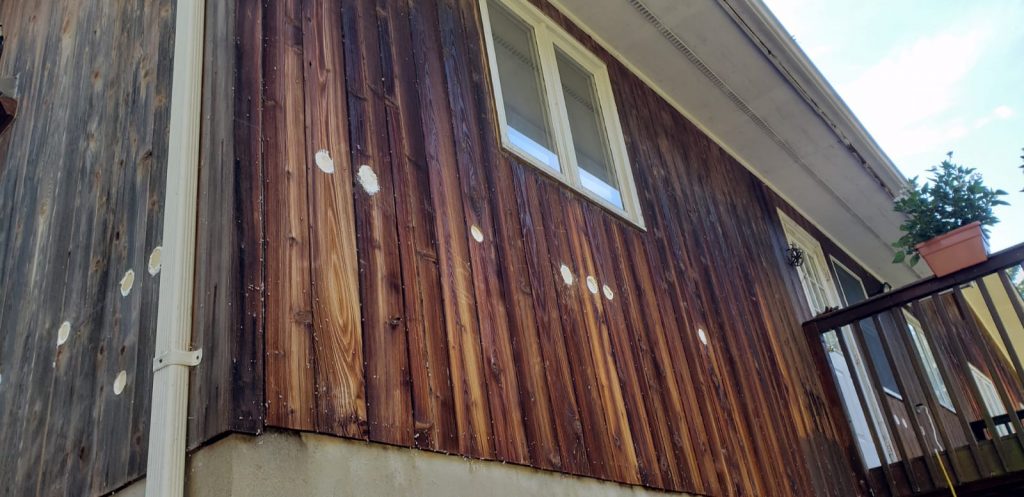Exterior Dense Pack Plug Insulation