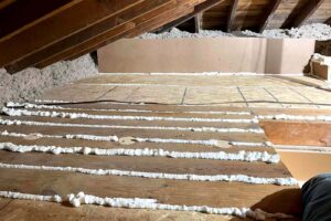 ConEd weatherization program in New York State - Attic Air Sealing