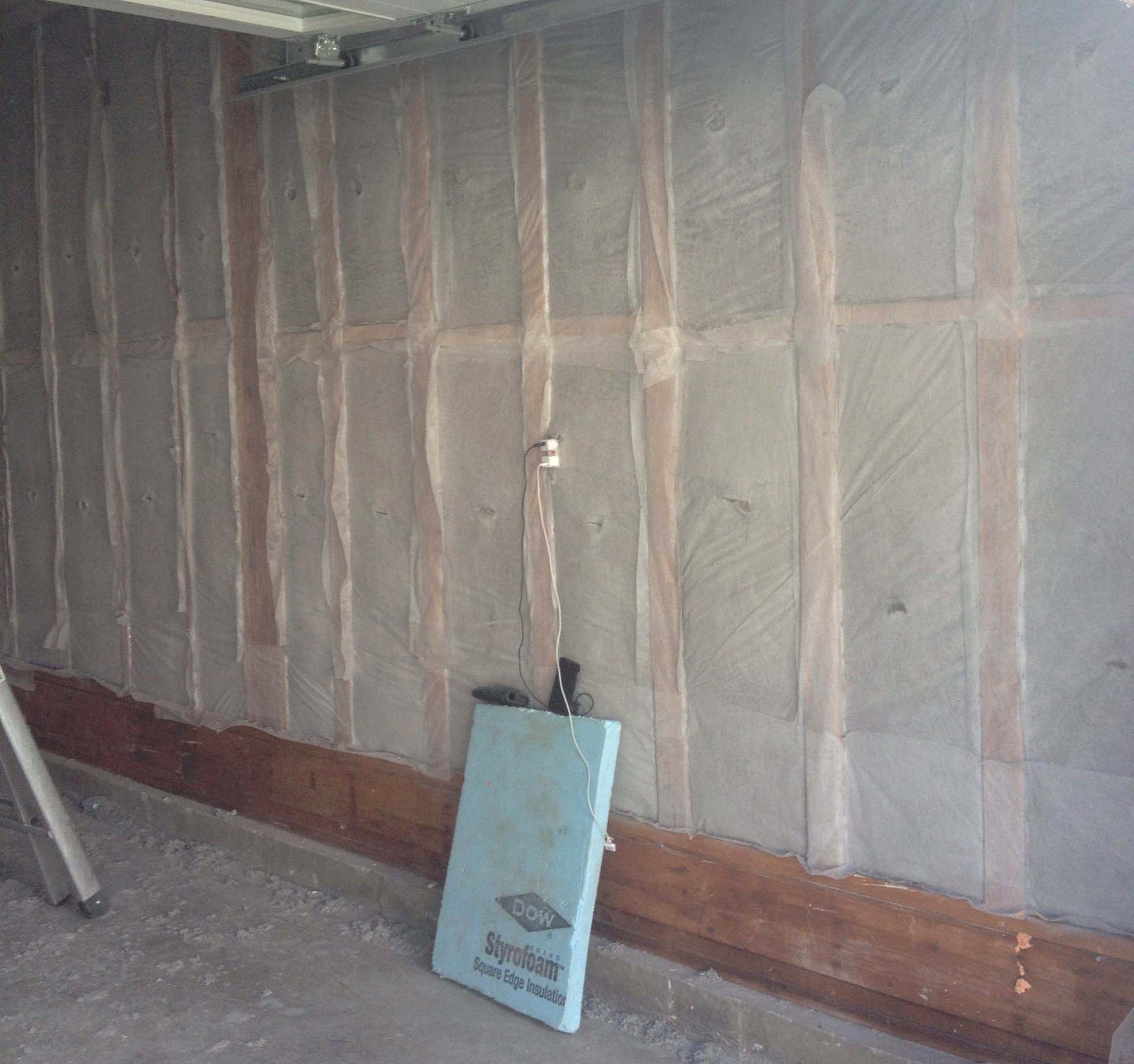 Prevent Frozen Pipes: Insulate the Wall, Not Just the Pipe 3 Open stud wall with insulation installed around the framing before drywall