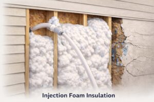 Insulation contractor Westchester & New Jersey 12 Injection Foam Insulation vs cellulose dense pack insulation