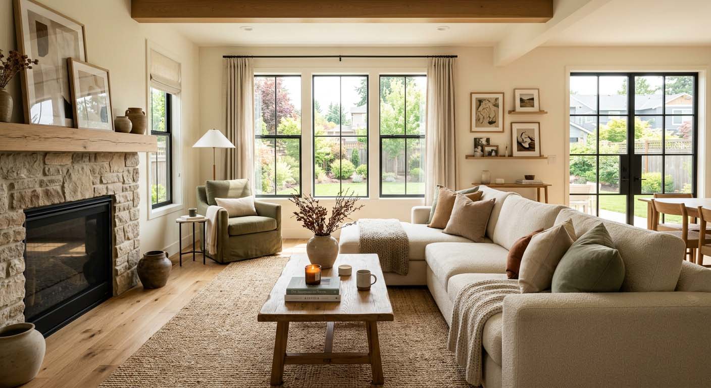 Comfortable home interior — the result of proper wall insulation